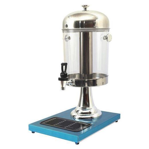 Generic 8 Liters Juice/Beverages Transparent Juice Dispenser With Tap And Stainless Steel Bottom-Transparent - image 2