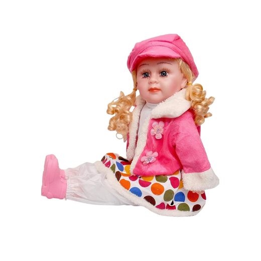 Generic Big Size Singing Songs and Poem Baby Girl Doll Kids Baby Doll Toy Singing Songs and Poem Baby Girl Doll 40cm With Multiple Clothes Designs - Multicolor... - image 2