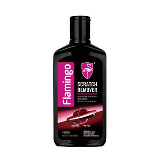 Flamingo 4PC Complete Car Exterior Care Combo - Scratch Remover, Metal Polish, Polish Car Wax, Crystal Liquid Wax - image 4