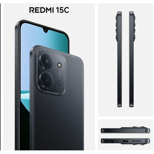 XIAOMI Redmi 15C 6.9" 4GB RAM 128GB ROM Android 15 Smartphone –  Black (3MNTHS WRNTY) - image 2