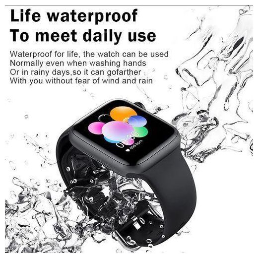 Generic AS20 Premium Smart Watch 2.3 Inch HD Full Touchscreen Bluetooth Calling Business Fashion Watch with 7 Color Straps Compatible with Android and iOS - image 2
