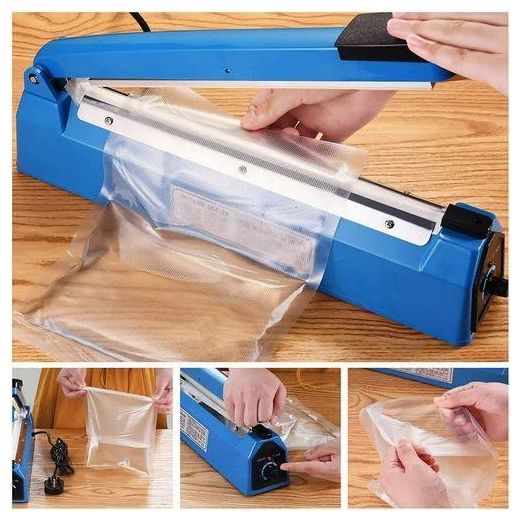 Generic Impulse Heat Sealer 8 Inch Impulse Bag Sealer Poly Bag Sealing Machine Heat Sealing Machine - image 2