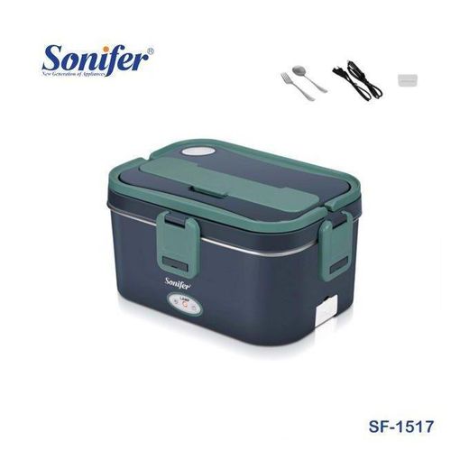 Generic Sonifer 3-in-1 Portable Electric Lunch Box Food Heater & Warmer - 1.8L