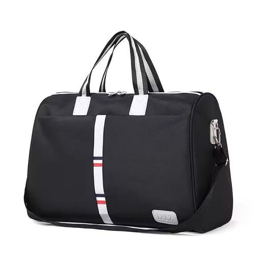Genetic Striped Waterproof Travel Bag Overnight Gym Bags Carry-on Luggage Large Bag Packing Cubes Weekend Large Capacity
