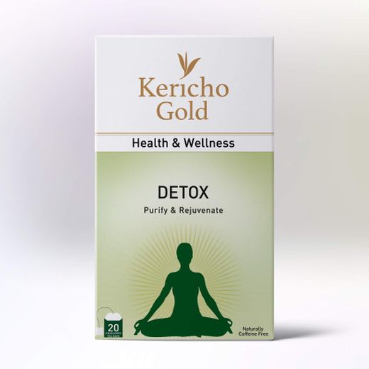 Original Kericho Gold Detox Pack Finely Balanced Richness, Detoxifying, Flavour, Strength & Aroma 20 Tea Bags