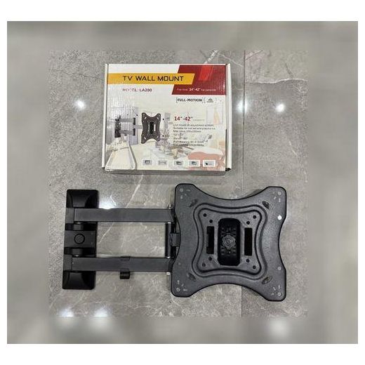 Other Full Motion Tv Wall Mount 14- 42 inches - Black - image 2