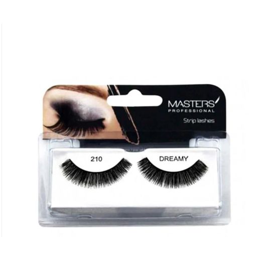 Masters Professional Dreamy Strip Eye Lashes - 210, Pack of 1