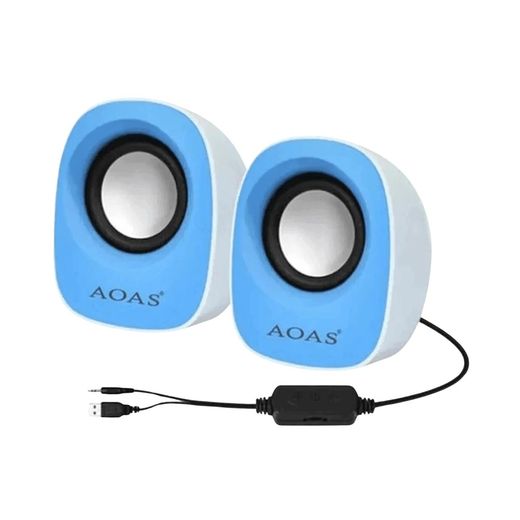Generic Portable Computer Speaker laptop Speakers Computer Speakers,- Multicolor - image 2