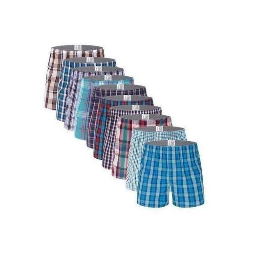Cotton 12 Pieces Of Mens Boxer- Colour /Pattern (Varies)