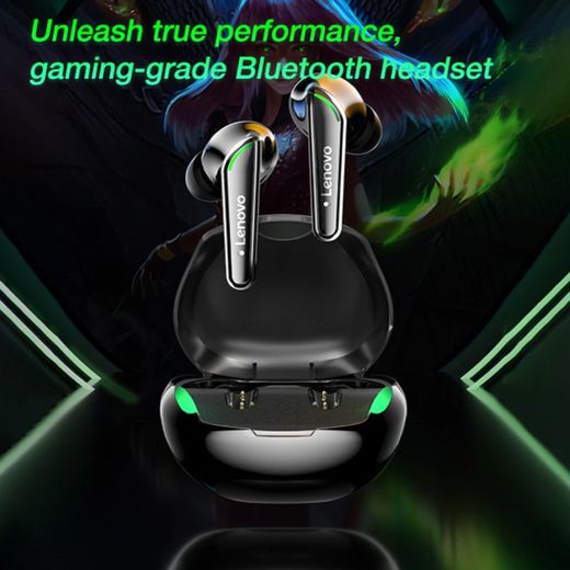 Lenovo XT92 Gaming Headset Low Latency Touch Bluetooth 5.1 Headset HiFi Stereo Headset Wireless Earbuds With Microphone black - image 2