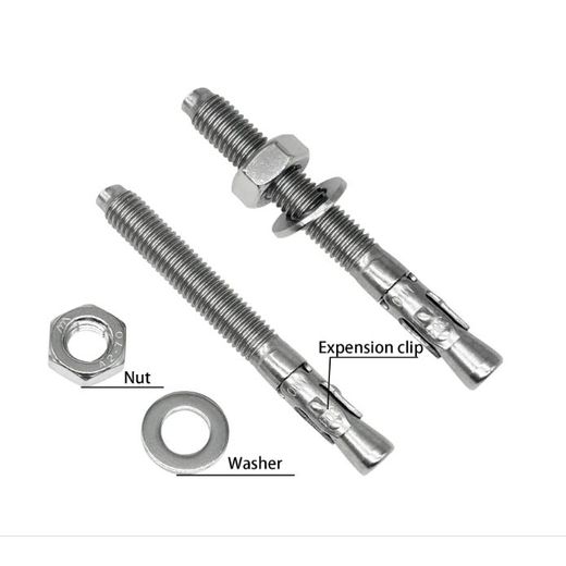 Generic Heavy Duty M10 x 90mm Wedge Anchor Bolts - 304(Pack of 5) - image 4