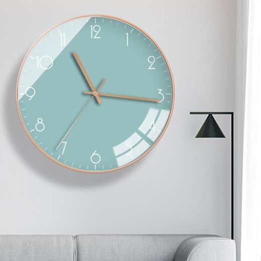 Modern Silent Wall Clock – Non-Ticking, Quartz Movement