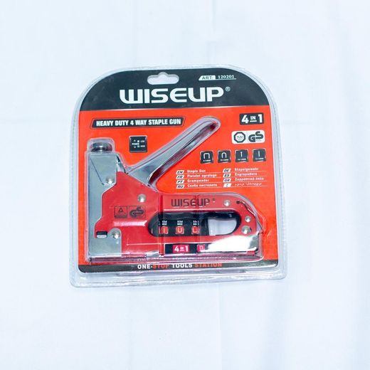 Generic WISEUP Upholstery Staple Gun for Wood Heavy Duty with Staples - image 3