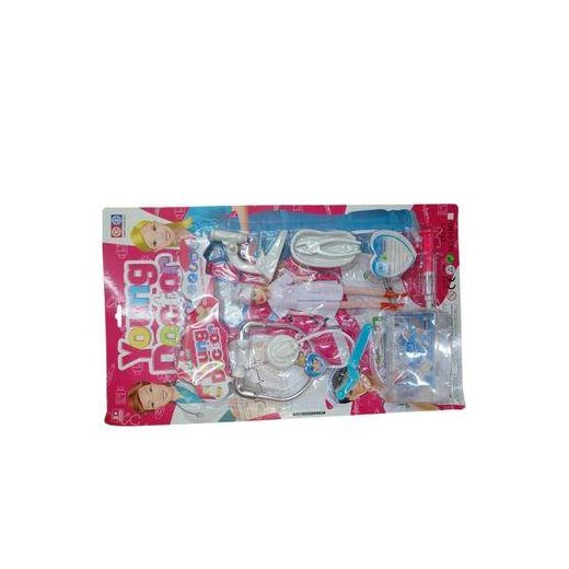 Generic Kids Doctor Pretend Play Kit Simulation Doctors Playset Nurse - Multicolor - image 4