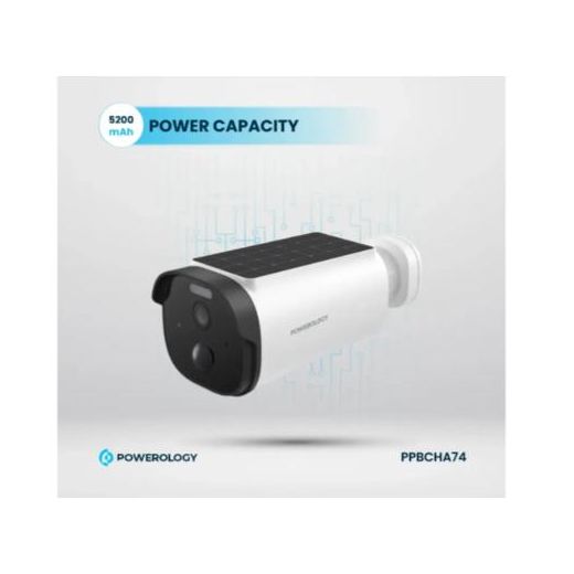 Powerology Built-in Solar Outdoor Camera – Wireless, Solar-Powered Smart Security - image 4