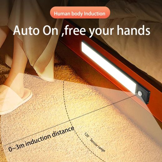 Generic 200mm LED Long Induction Light, an energy-efficient, motion-sensing light bar - image 4