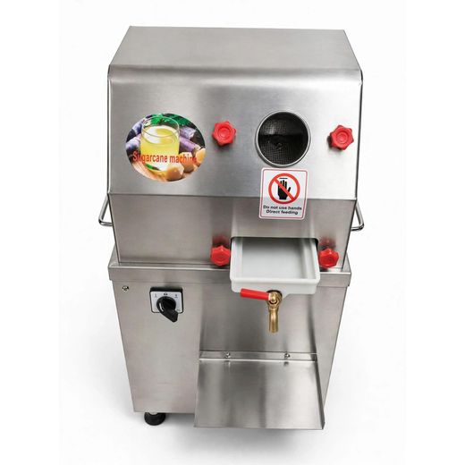Generic Commercial Electric Sugarcane Juice Extractor Machine 3-Roller Squeezer
