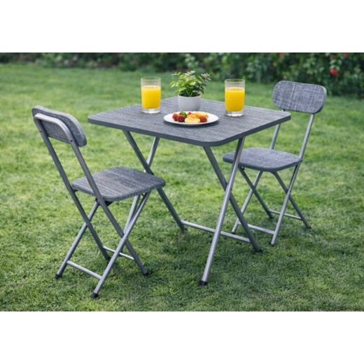 Generic Foldable table with 2 chairs