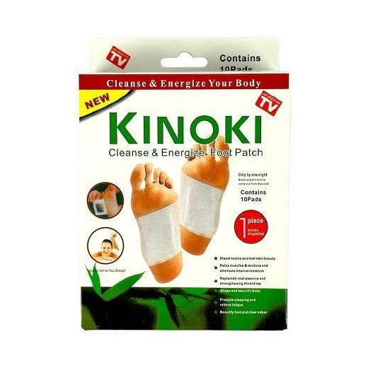 Kiyome Kinoki Full Body Detoxification & Cleansing Detox Foot Patches 10PCS All Age Groups Men & Women - White - image 2