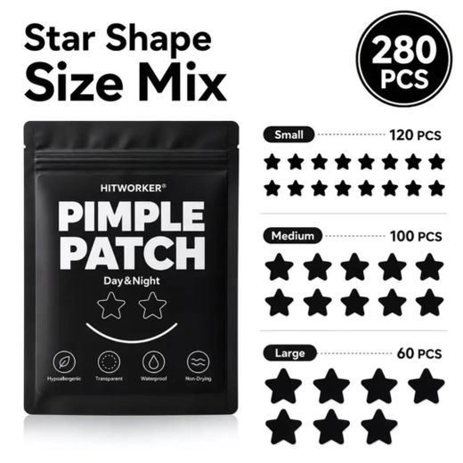 HITWORKER Star Pimple Patch(black) - image 3