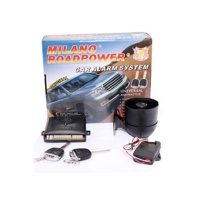 Shop Milano Roadpower Car Alarm System with Key Jumia Uganda
