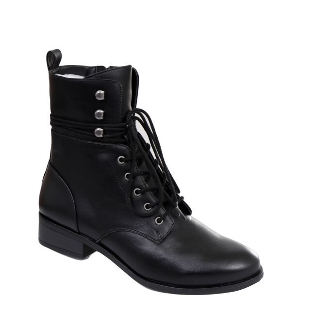 Shop 7016067 Bata Lace Up Boots- Black | Jumia Uganda