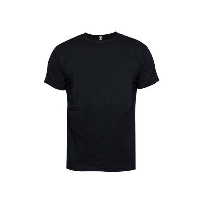 Shop Pack of Men's 5 Cotton T-shirts - Black, White, Navy Blue, Red ...