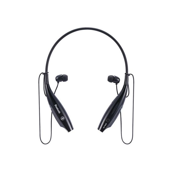 Shop Bluetooth Headset Wireless Neckband with Retractable Earbuds