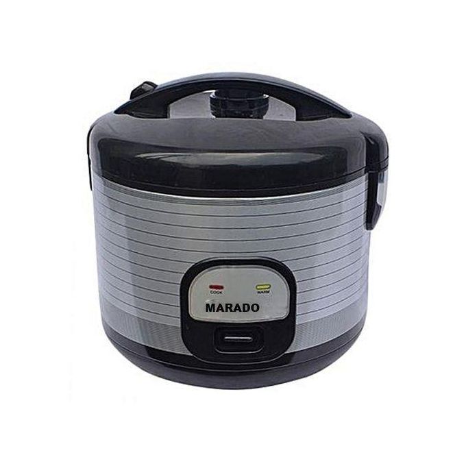 Shop Marado Rice Cooker-2 Litres - Black, White, Brown | Jumia Uganda