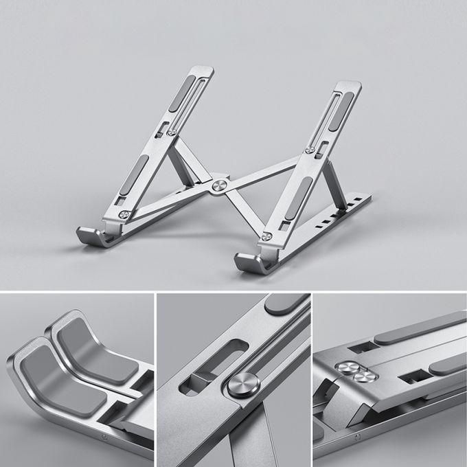 Shop Aluminum Metal laptop stand Foldable Adjustable Height