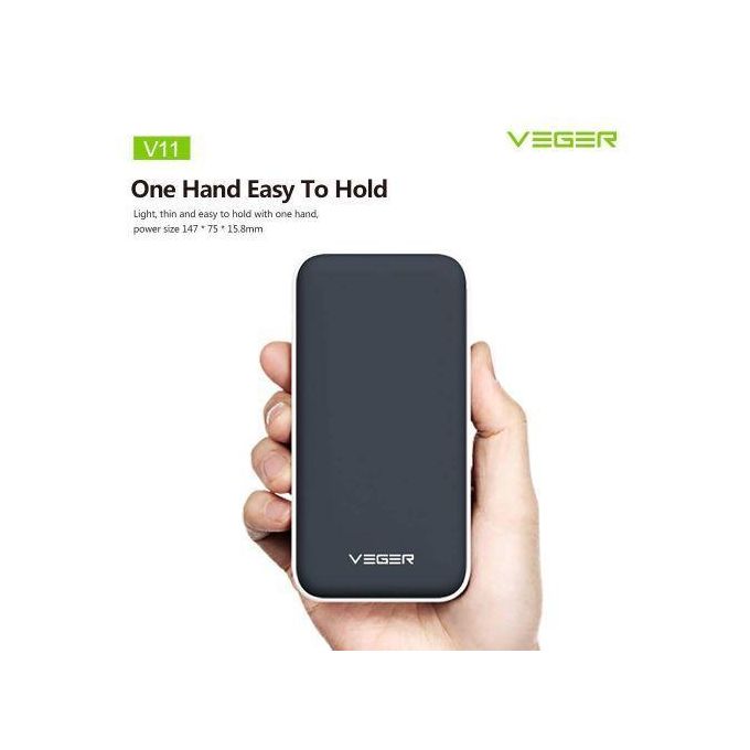 Shop V11W Power Bank 25000mAh 2 USB Output-Multicolour
