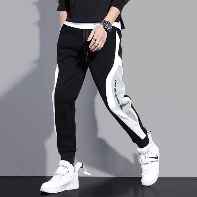 Shop Sweatpants Pockets Pants Man Sweatpants Youthful Vitality Trousers ...