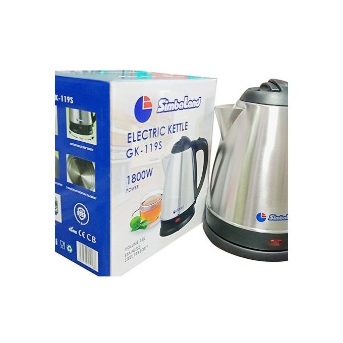 Shop GK119S 100 Perfect Kitchen Electricity KettleSilver Jumia Uganda