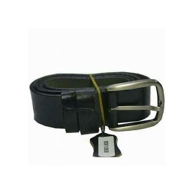 black leather belt mens designer