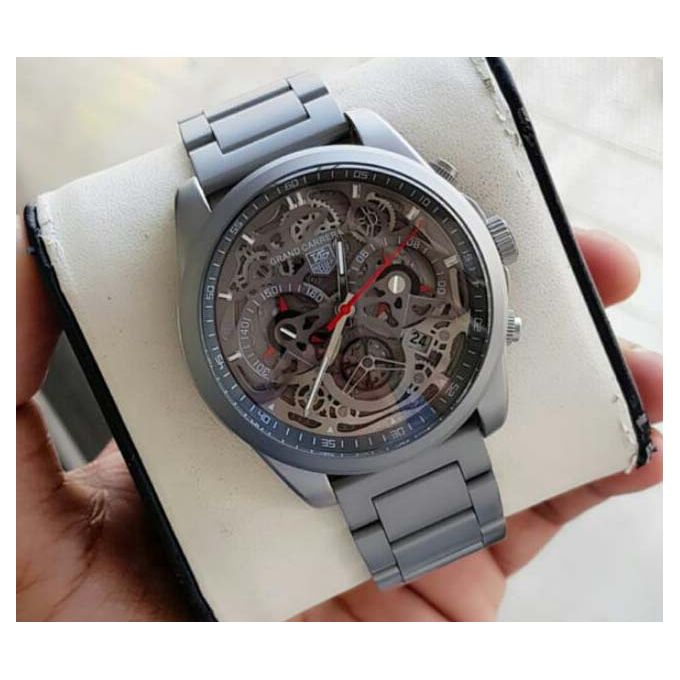 Shop Men's Grand Carrera Wrist Watch - Grey | Jumia Uganda