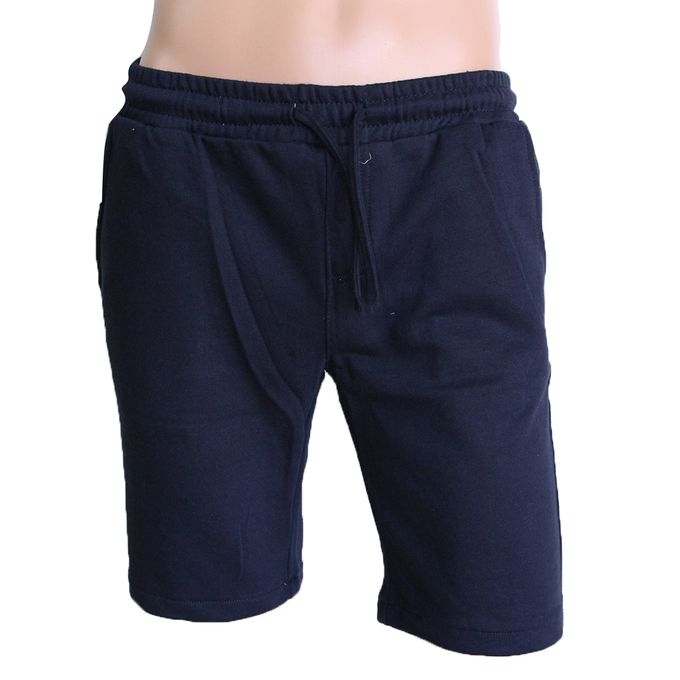 Shop Generic Men's Dark Shorts - Navy Blue | Jumia Egypt