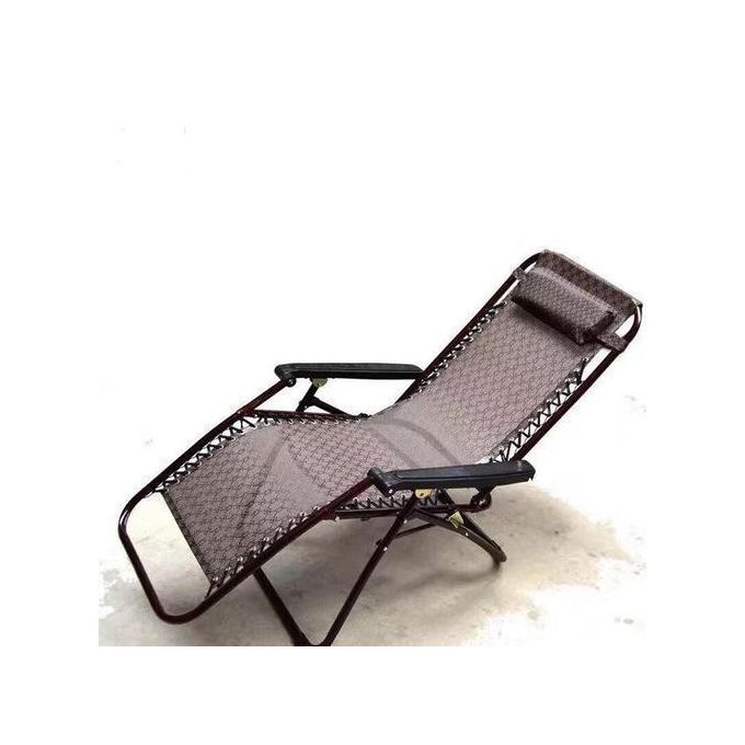 Shop Folding Outdoor Zero Gravity Lounge Chair Black Jumia Uganda