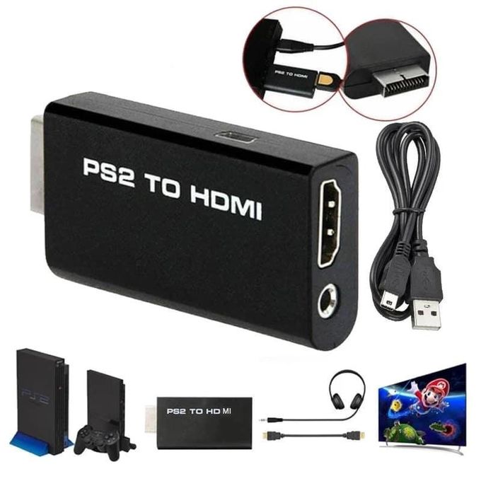 PS2 to HDMI Converter ps2 to HDMI Adapter PlayStation 2 to
