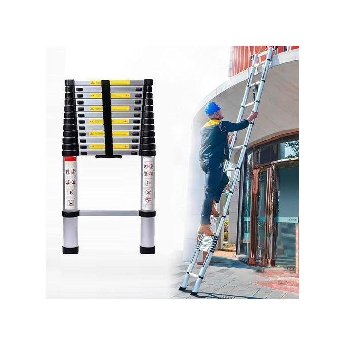 Shop 3.8M /13 steps Heavy-duty Portable aluminum telescopic