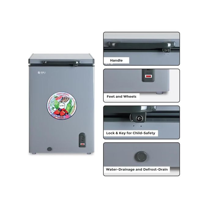 Shop 130L Deep Freezer / Chest Freezer – Energy Saving, Low