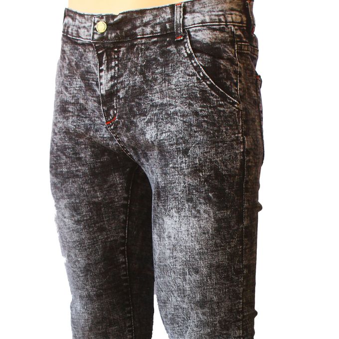 dark grey bootcut jeans