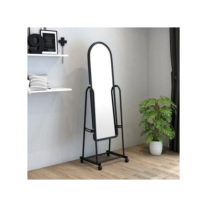 Shop Floor Standing Dressing Mirror, Pastoral Style Home Mobile