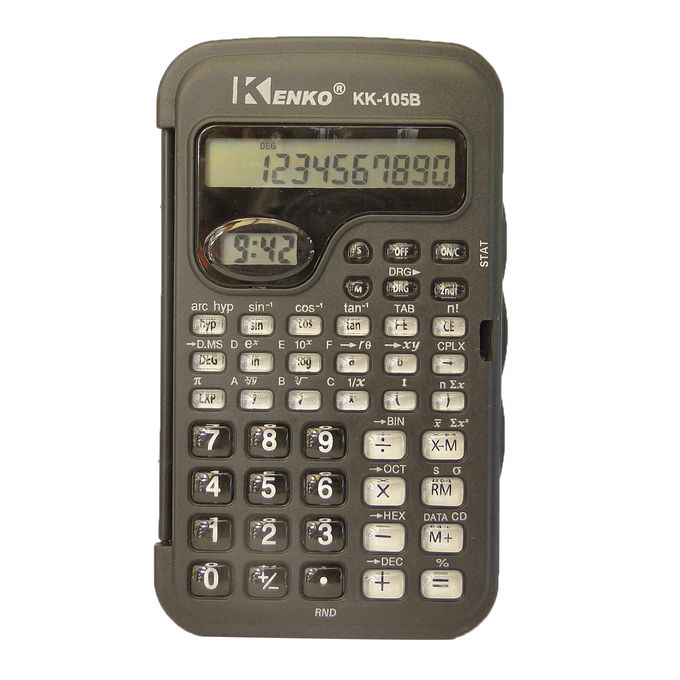 Shop Kenko Kenko KK-105B 10 Digit Scientific Calculator With Time ...