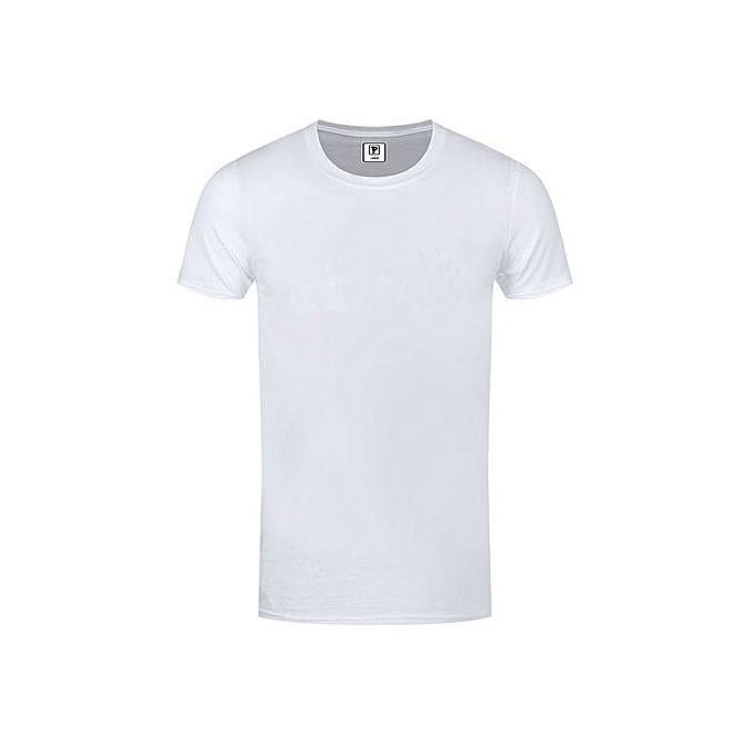 Shop 4 In 1 Pack of Men's Cotton T-shirts - Multi-color | Jumia Uganda