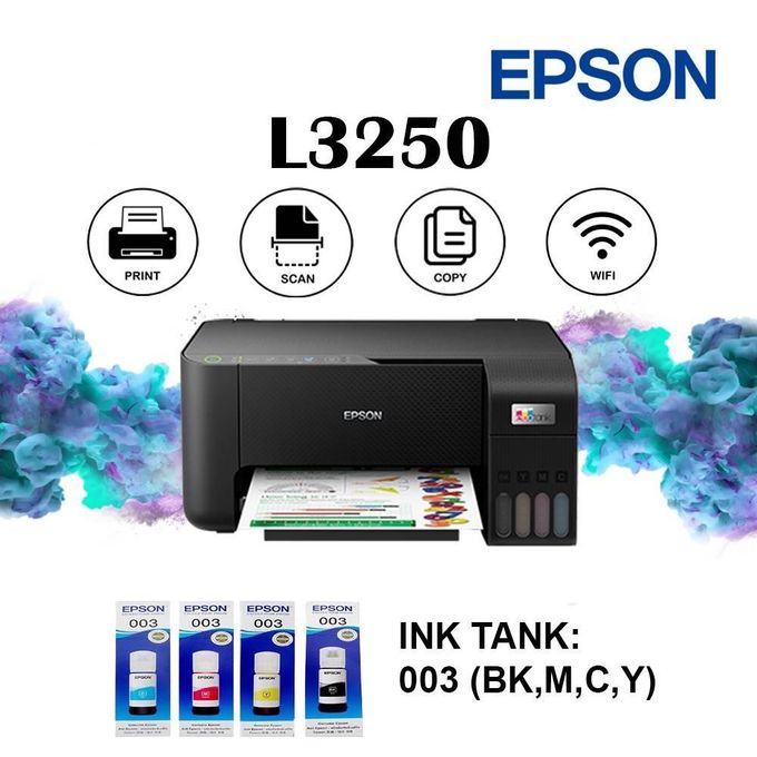 Shop Ecotank L3250 A4 Wi Fi All In One Ink Tank Printer Jumia Uganda 8558