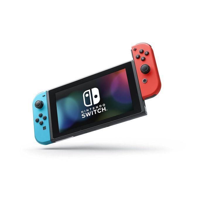Nintendo Switch本体 +joycon+micro SD 256GB Shop OLED Console 64GB Neon Blue Red Joycons Newest Model
