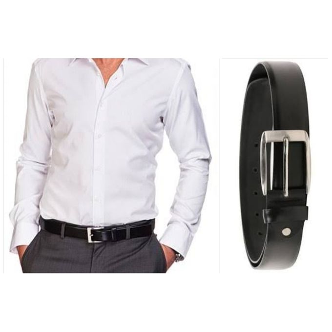 formal shirt belt