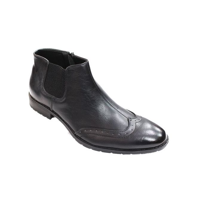 mens black oxford boots