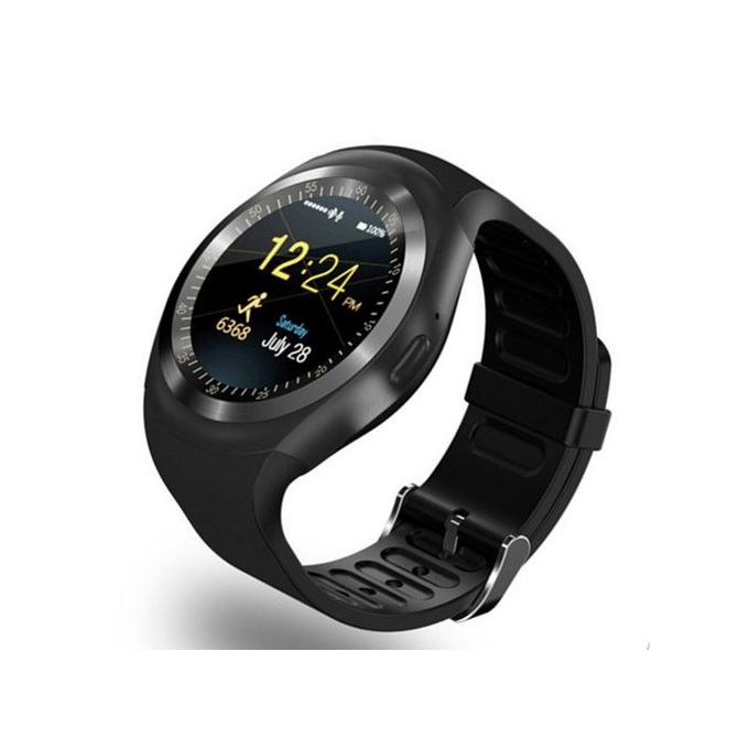 Shop Generic Y1 Smart Watch - Black | Jumia Uganda