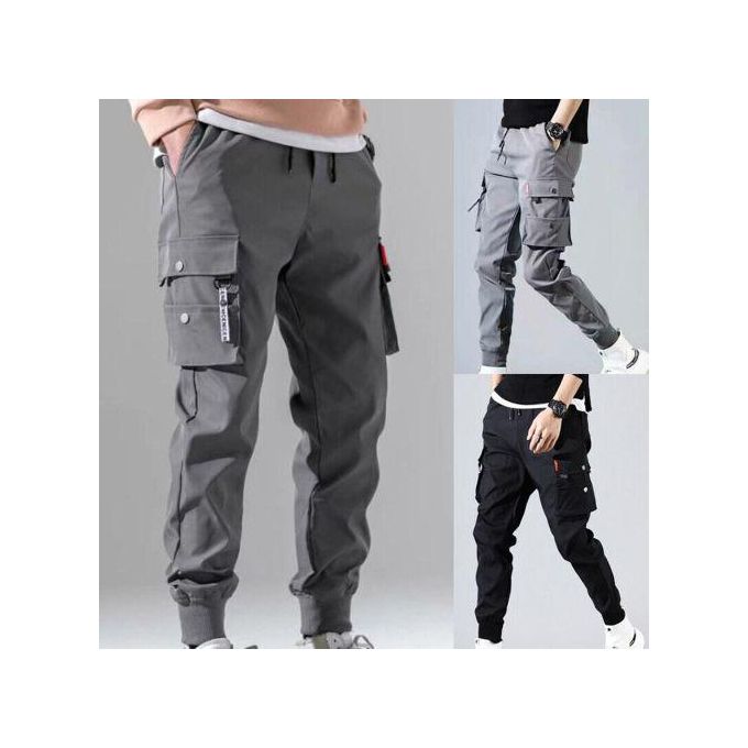Shop AnkleLength Trousers Sportswear Boys Joggers Summer Men Pants Tie Feet Overalls Jumia Uganda